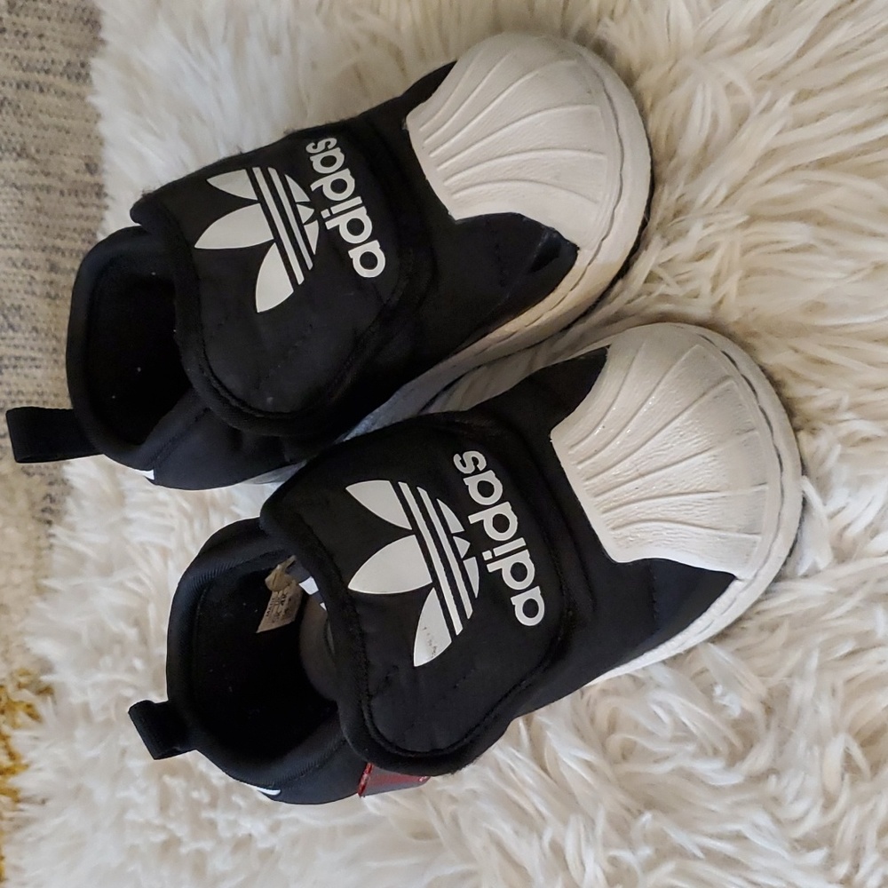 Adidas Superstar Toddler 360 Boots FV7264 No Lace Primaloft | 5K